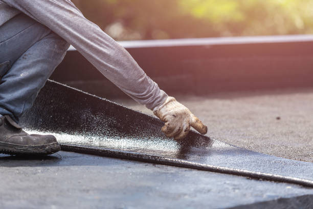 Professional Exterior Waterproofing technician working in Bethel, NC